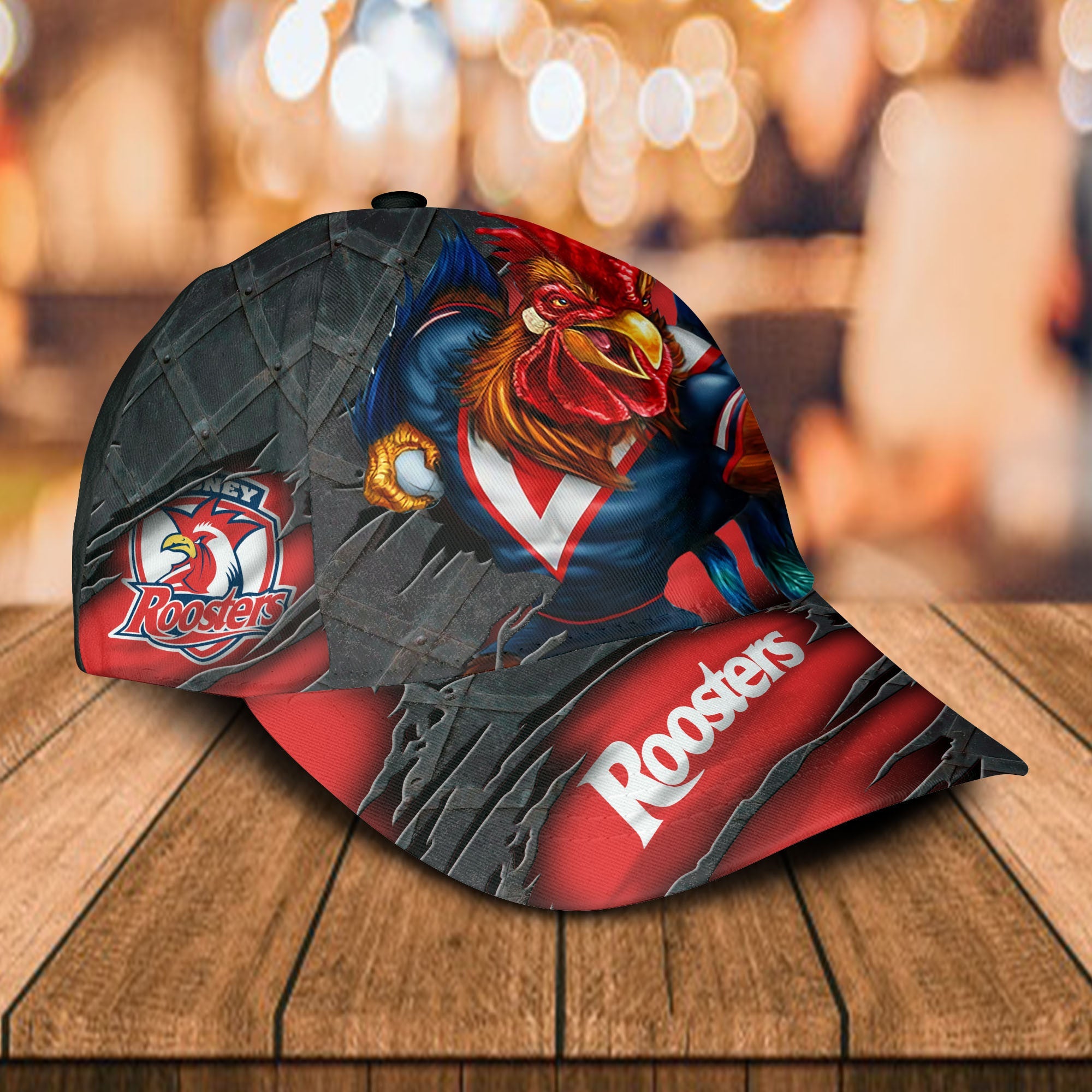 nrl-sydney-roosters-3d-mascost-classic-cap-custom-name-1