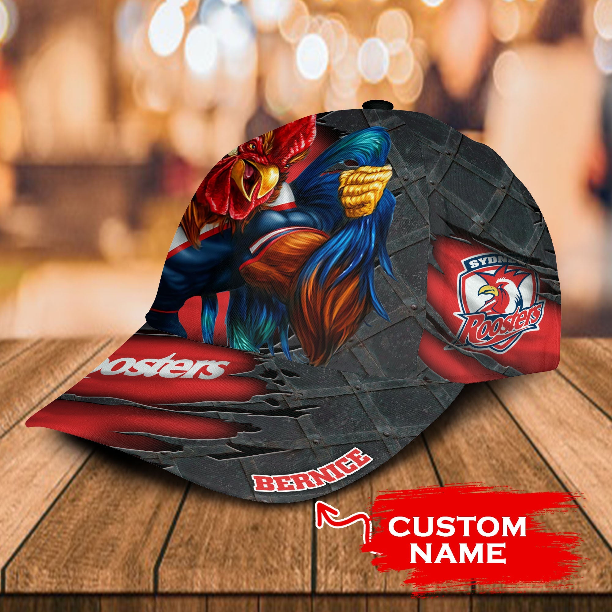 nrl-sydney-roosters-3d-mascost-classic-cap-custom-name-1