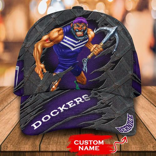 afl-fremantle-dockers-3d-mascost-classic-cap-custom-name