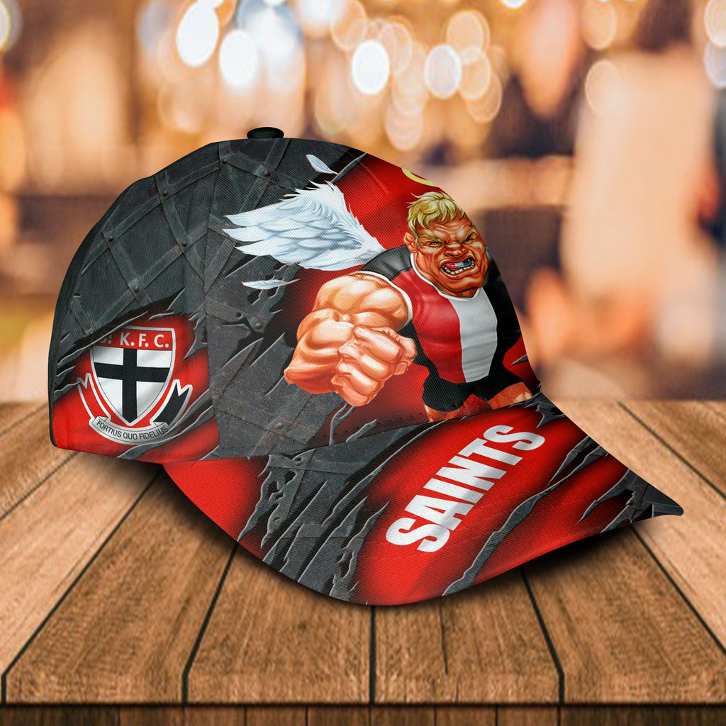 afl-st-kilda-saints-3d-mascost-classic-cap-custom-name