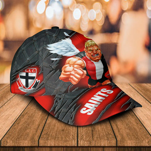 afl-st-kilda-saints-3d-mascost-classic-cap-custom-name