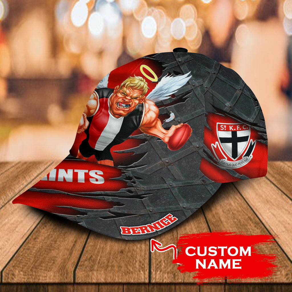 afl-st-kilda-saints-3d-mascost-classic-cap-custom-name