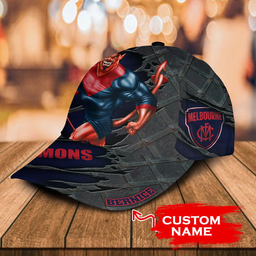 afl-melbourne-demons-3d-mascost-classic-cap-custom-name