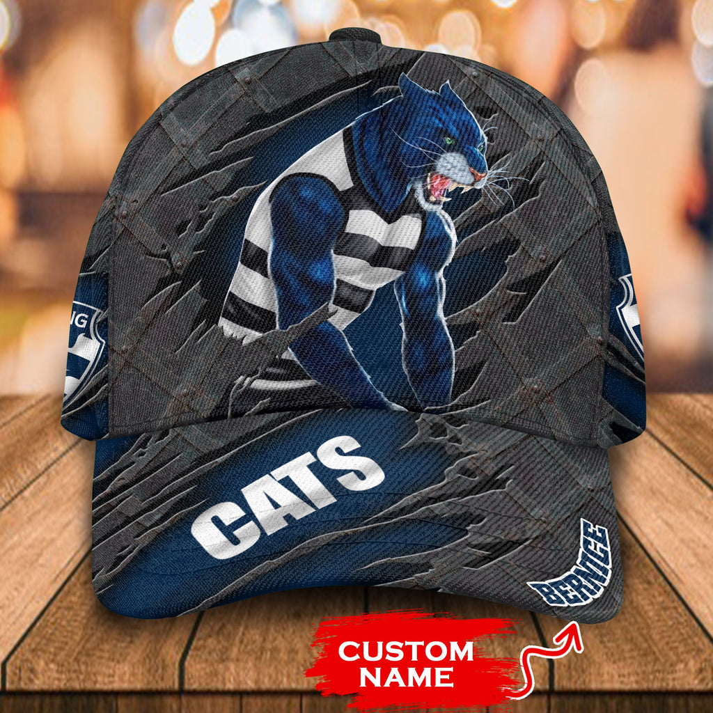 afl-geelong-cats-3d-mascost-classic-cap-custom-name