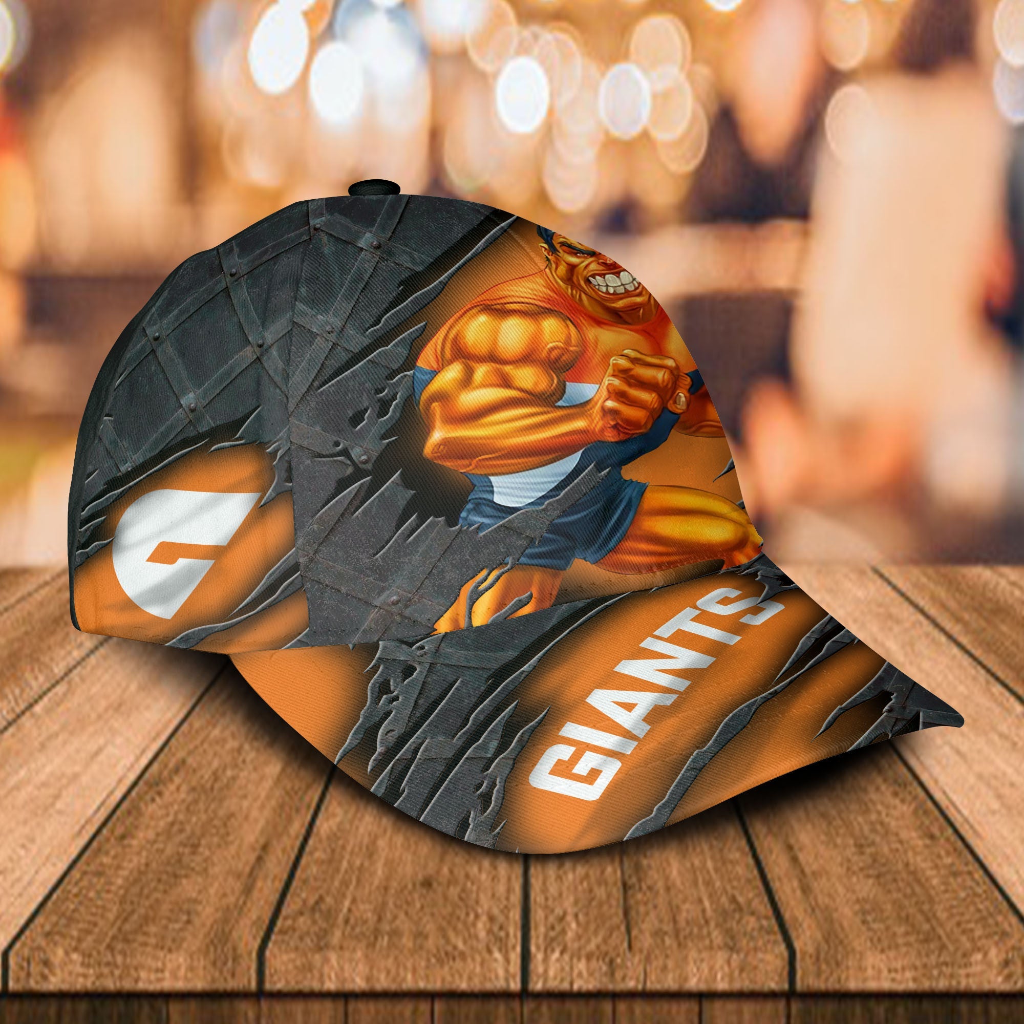 afl-gold-coast-suns-3d-mascost-classic-cap-custom-name