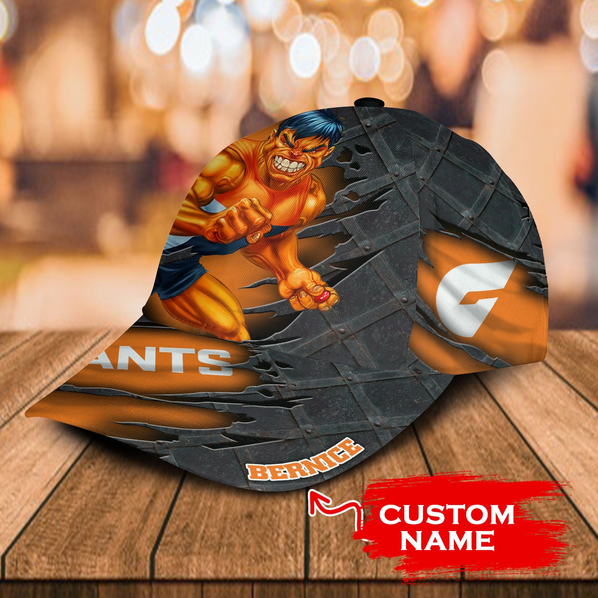afl-gold-coast-suns-3d-mascost-classic-cap-custom-name