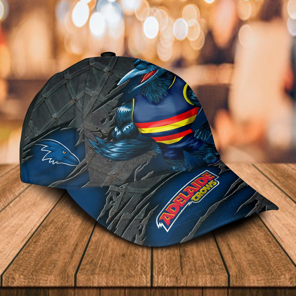 afl-adelaide-crows-3d-mascost-classic-cap-custom-name