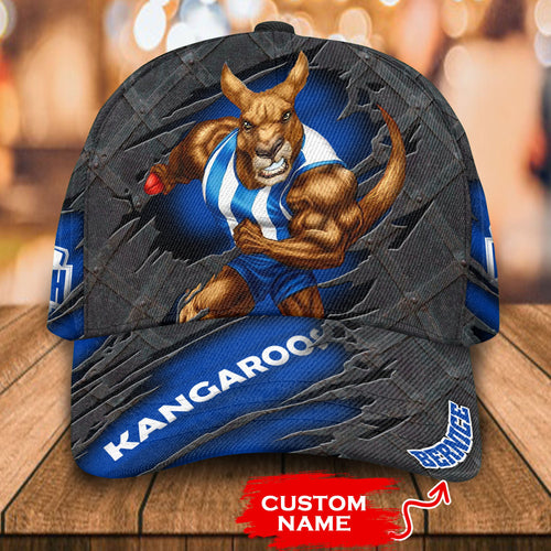afl-north-melbourne-kangaroos-3d-mascost-classic-cap-custom-name