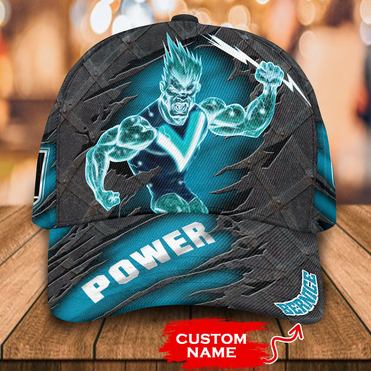 afl-port-adelaide-power-3d-mascost-classic-cap-custom-name