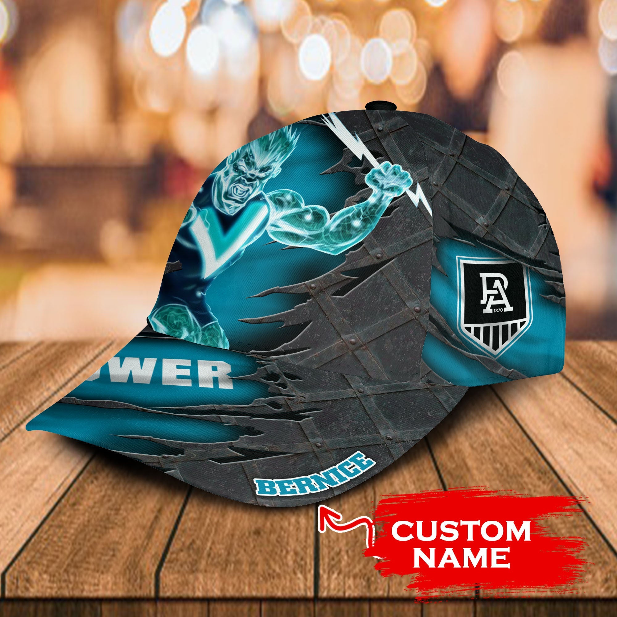 afl-port-adelaide-power-3d-mascost-classic-cap-custom-name