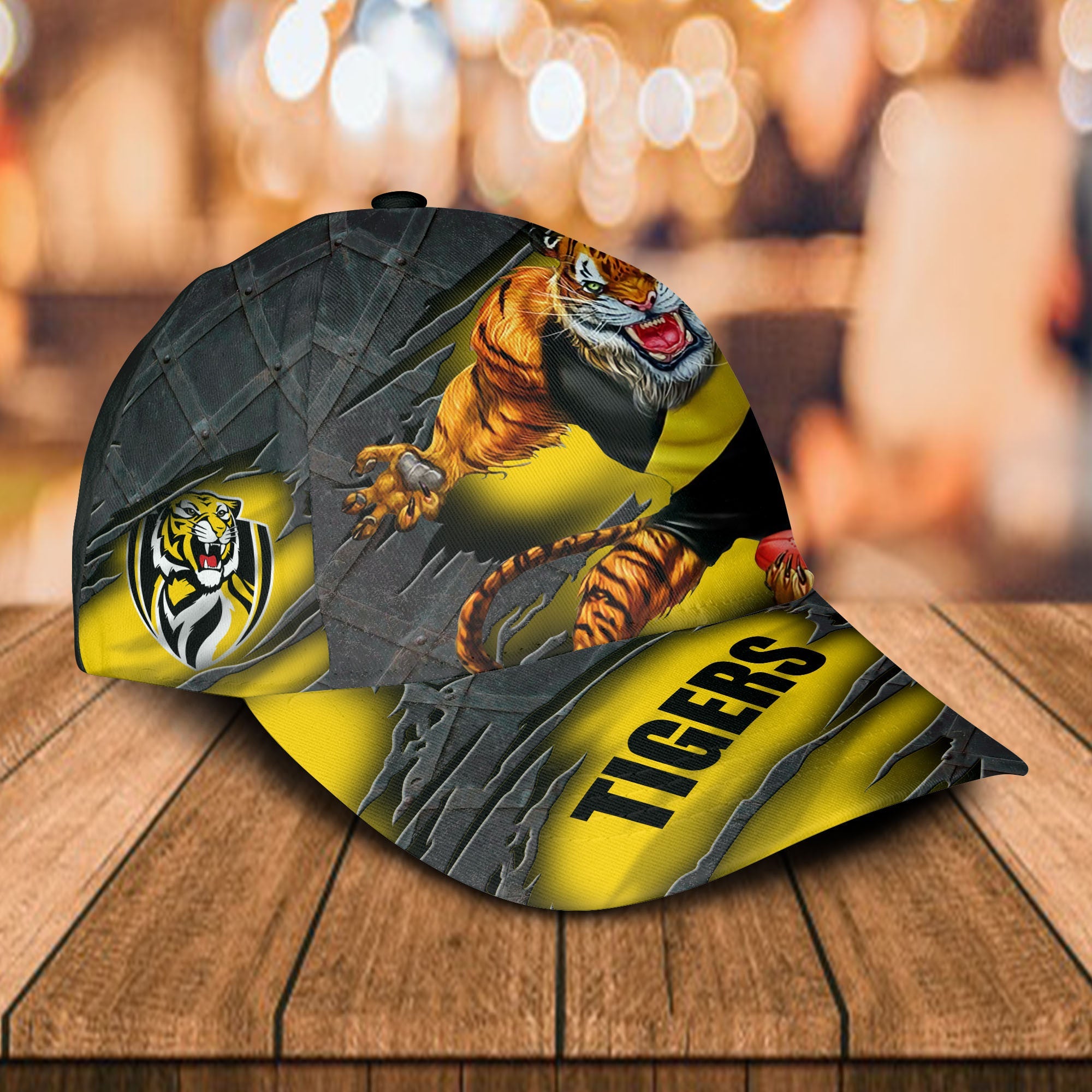 afl-richmond-tigers-3d-mascost-classic-cap-custom-name