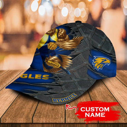 afl-west-coast-eagles-3d-mascost-classic-cap-custom-name