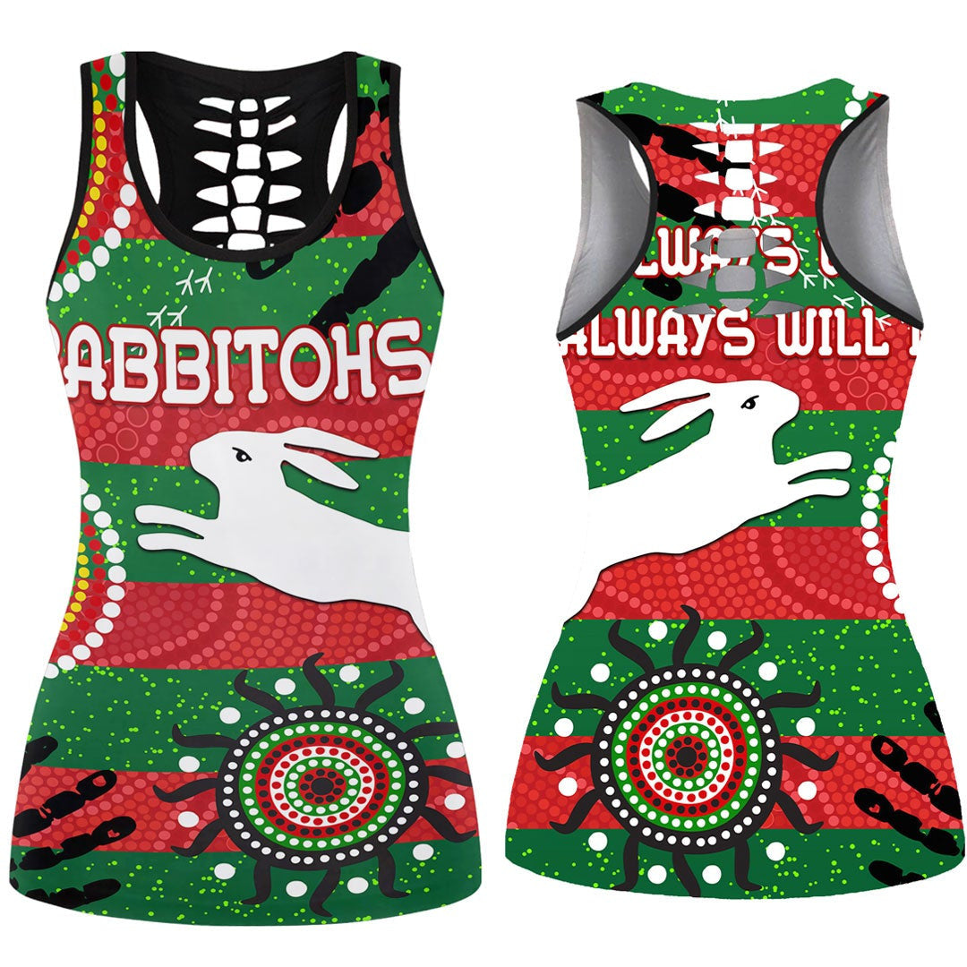 vibehoodie-tank-top-south-sydney-rabbitohs-indigenous-naidoc-rugby-team-hollow-tank-top