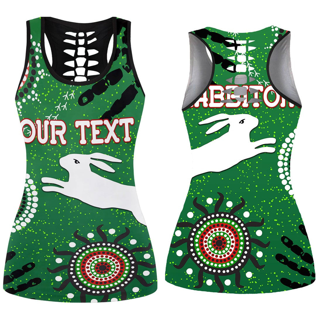 vibehoodie-tank-top-custom-south-sydney-rabbitohs-unique-indigenous-rugby-team-hollow-tank-top