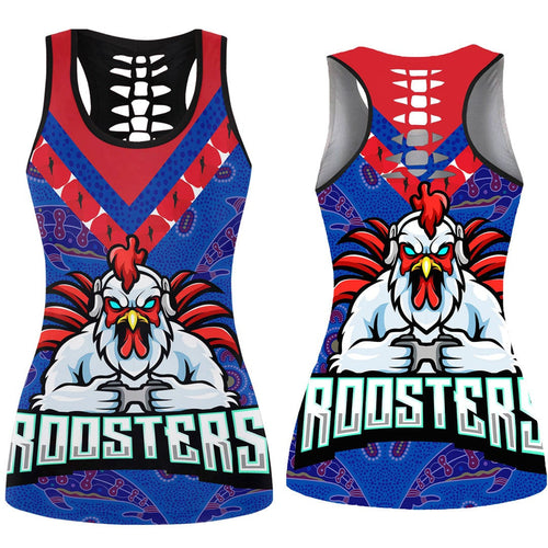 vibehoodie-tank-top-sydney-roosters-unique-indigenous-rugby-team-hollow-tank-top