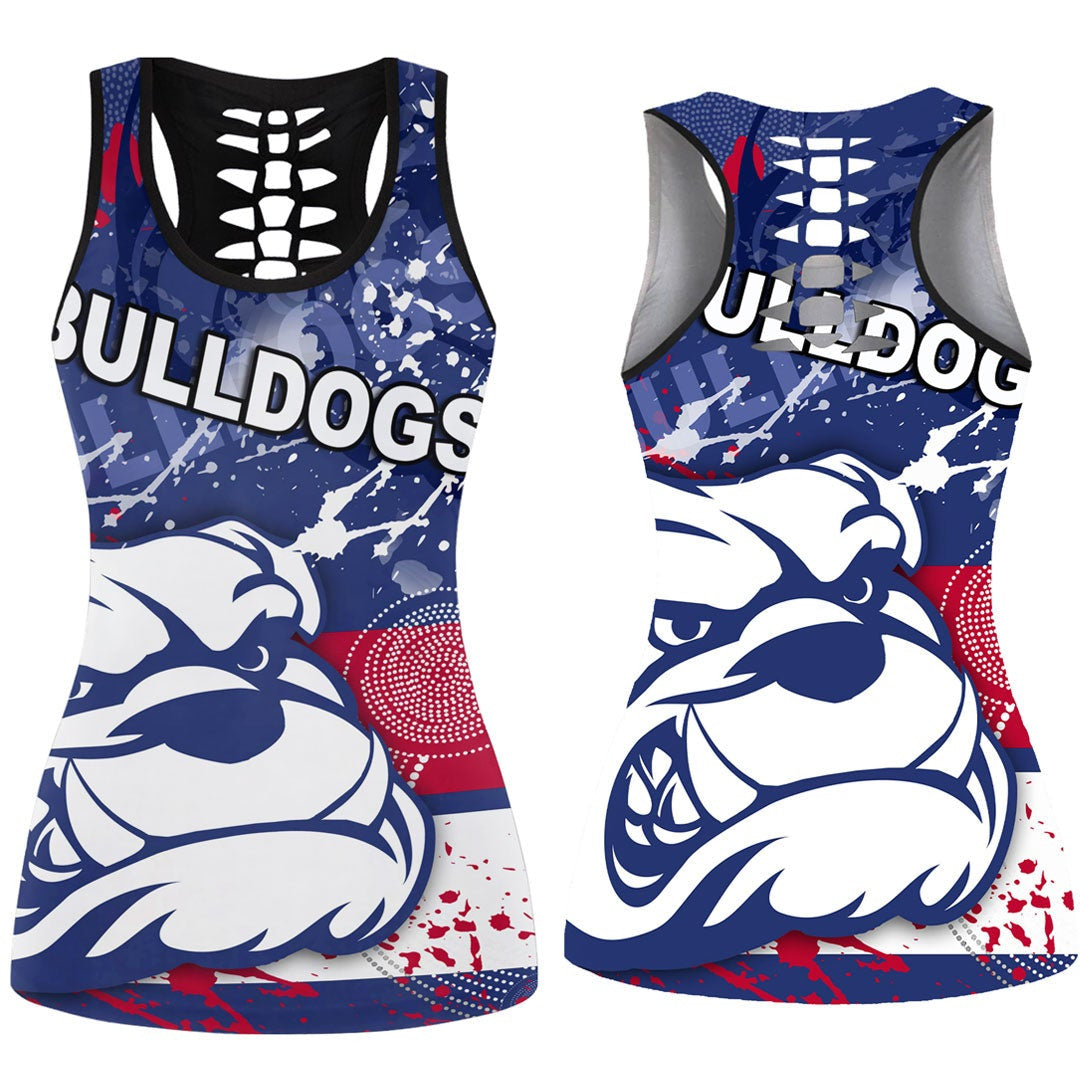 vibehoodie-tank-top-western-bulldogs-bulldogs-special-style-football-team-hollow-tank-top