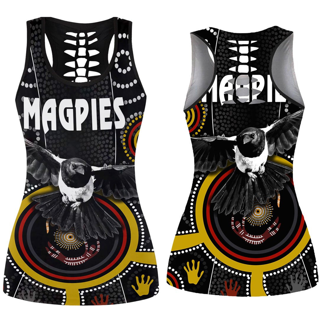 vibehoodie-tank-top-collingwood-magpies-special-indigenous-football-team-hollow-tank-top