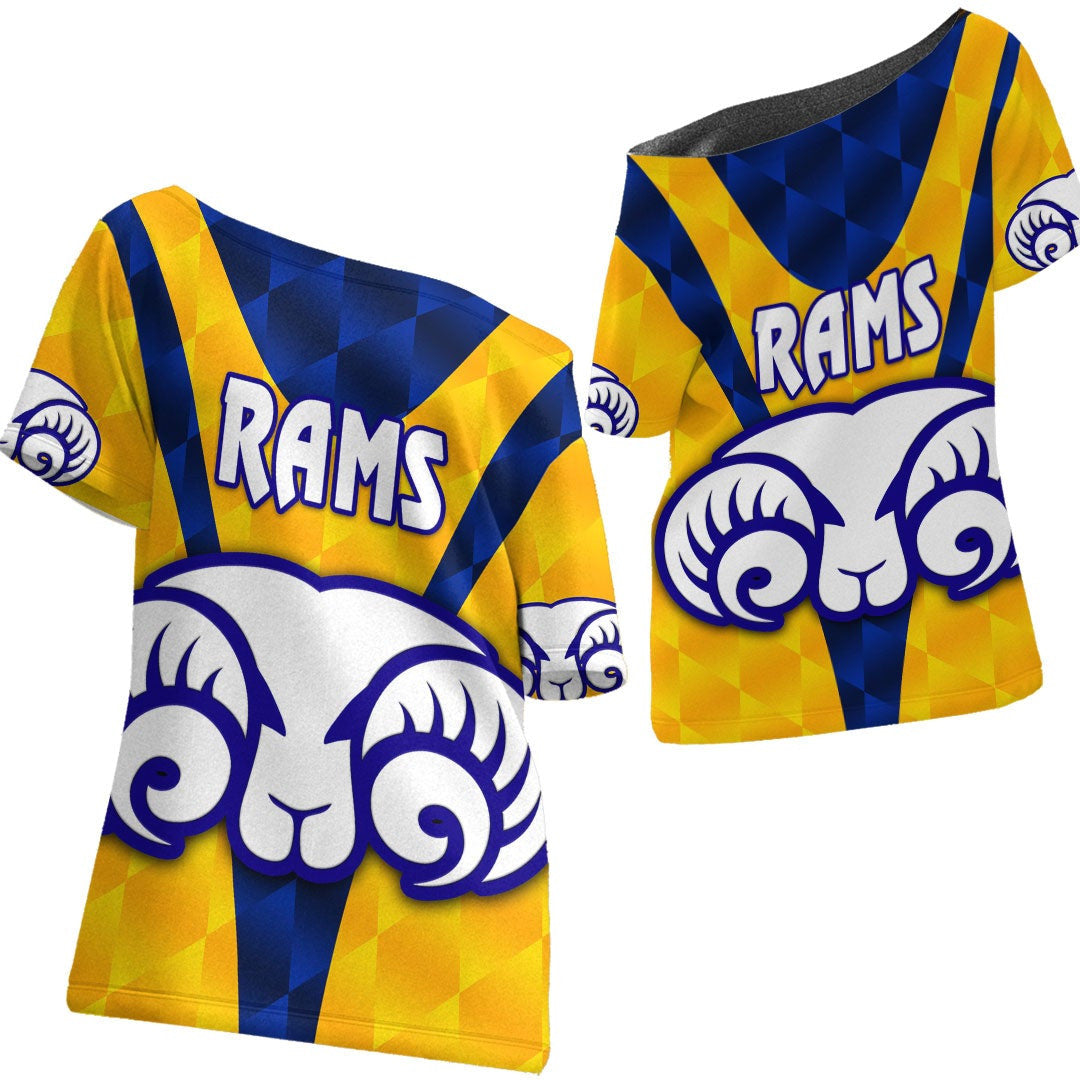 vibehoodie-shirt-adelaide-rams-yellow-rugby-team-off-shoulder-t-shirt