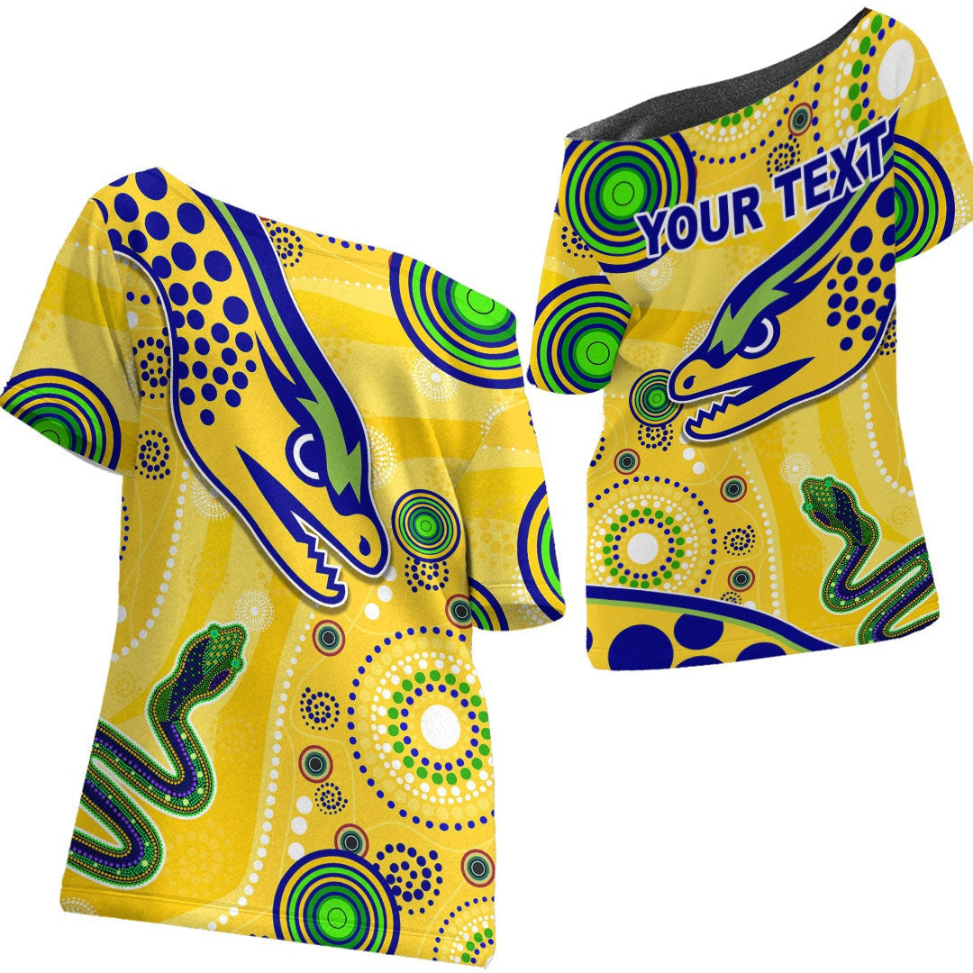 vibehoodie-shirt-custom-parramatta-eels-indigenous-yellow-rugby-team-off-shoulder-t-shirt