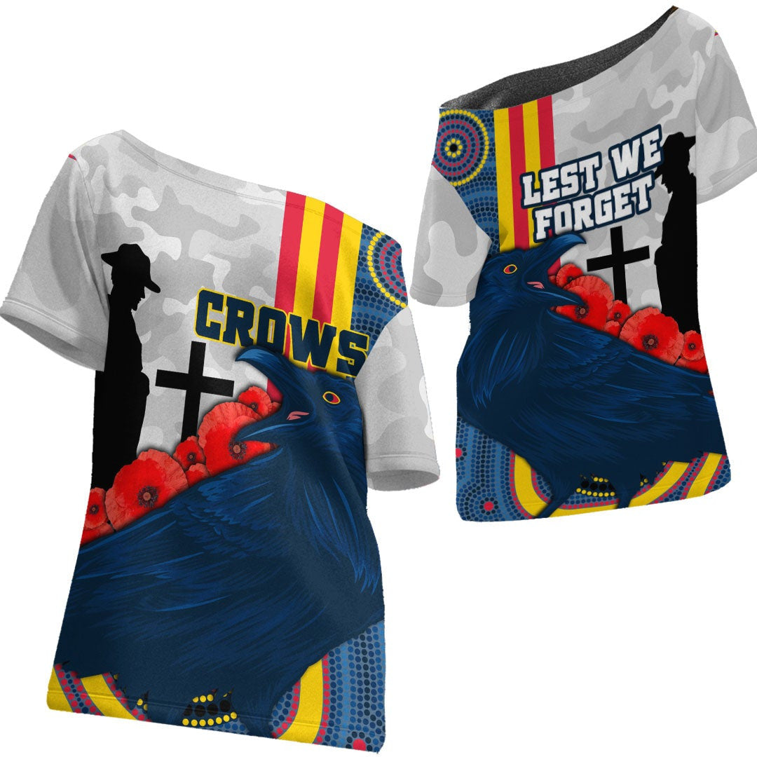 vibehoodie-shirt-adelaide-crows-anzac-day-lest-we-forget-football-team-off-shoulder-t-shirt