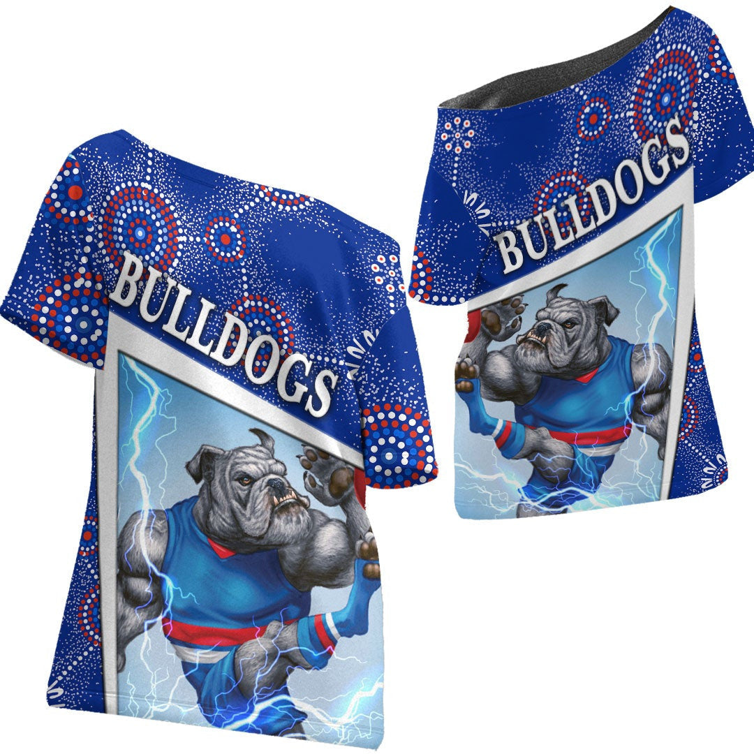 vibehoodie-shirt-western-bulldogs-bulldogs-indigenous-special-style-football-team-off-shoulder-t-shirt