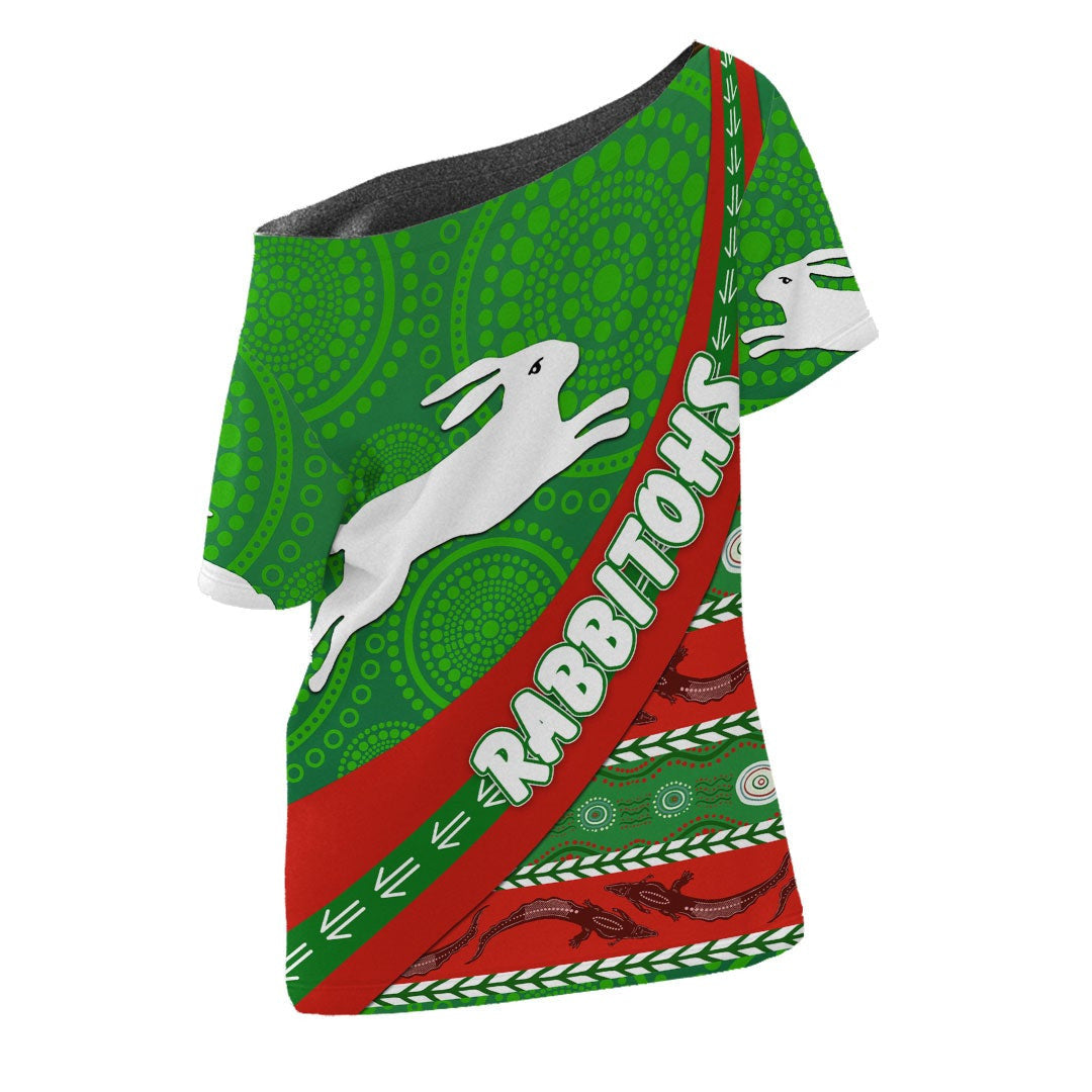 vibehoodie-shirt-south-sydney-rabbitohs-indigenous-aboriginal-rugby-team-off-shoulder-t-shirt