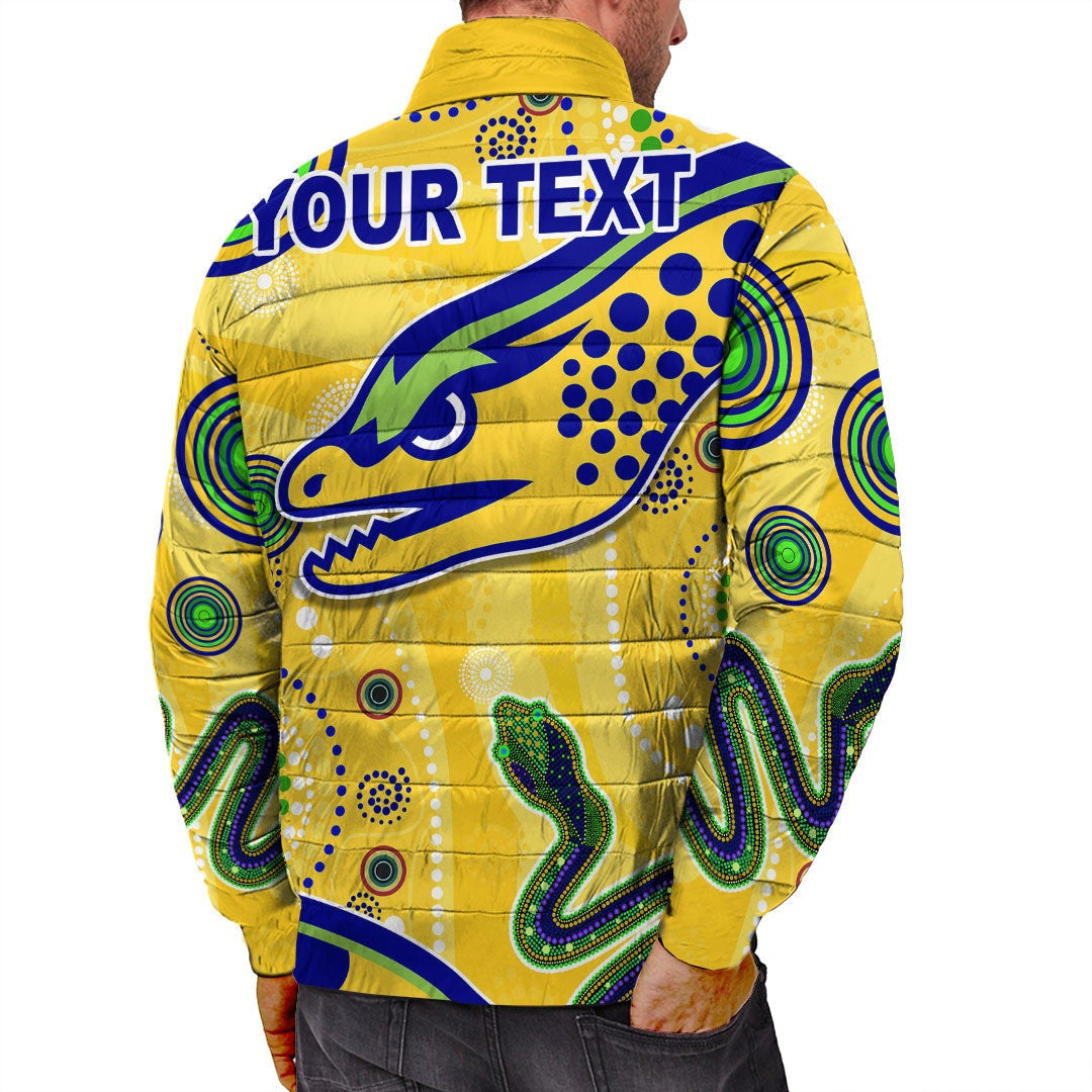 vibehoodie-jackets-custom-parramatta-eels-indigenous-yellow-rugby-team-padded-jackets