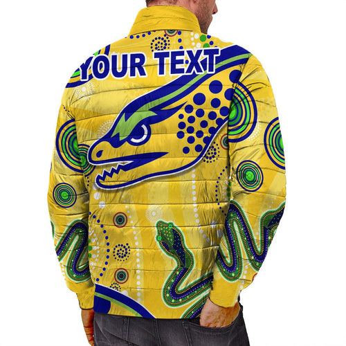 vibehoodie-jackets-custom-parramatta-eels-indigenous-yellow-rugby-team-padded-jackets