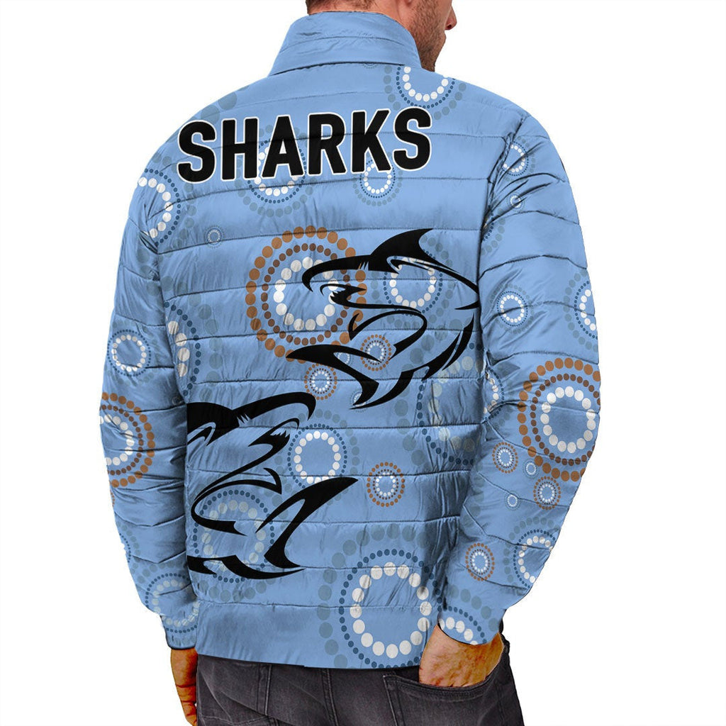 vibehoodie-jackets-cronulla-sutherland-sharks-simple-rugby-team-padded-jackets