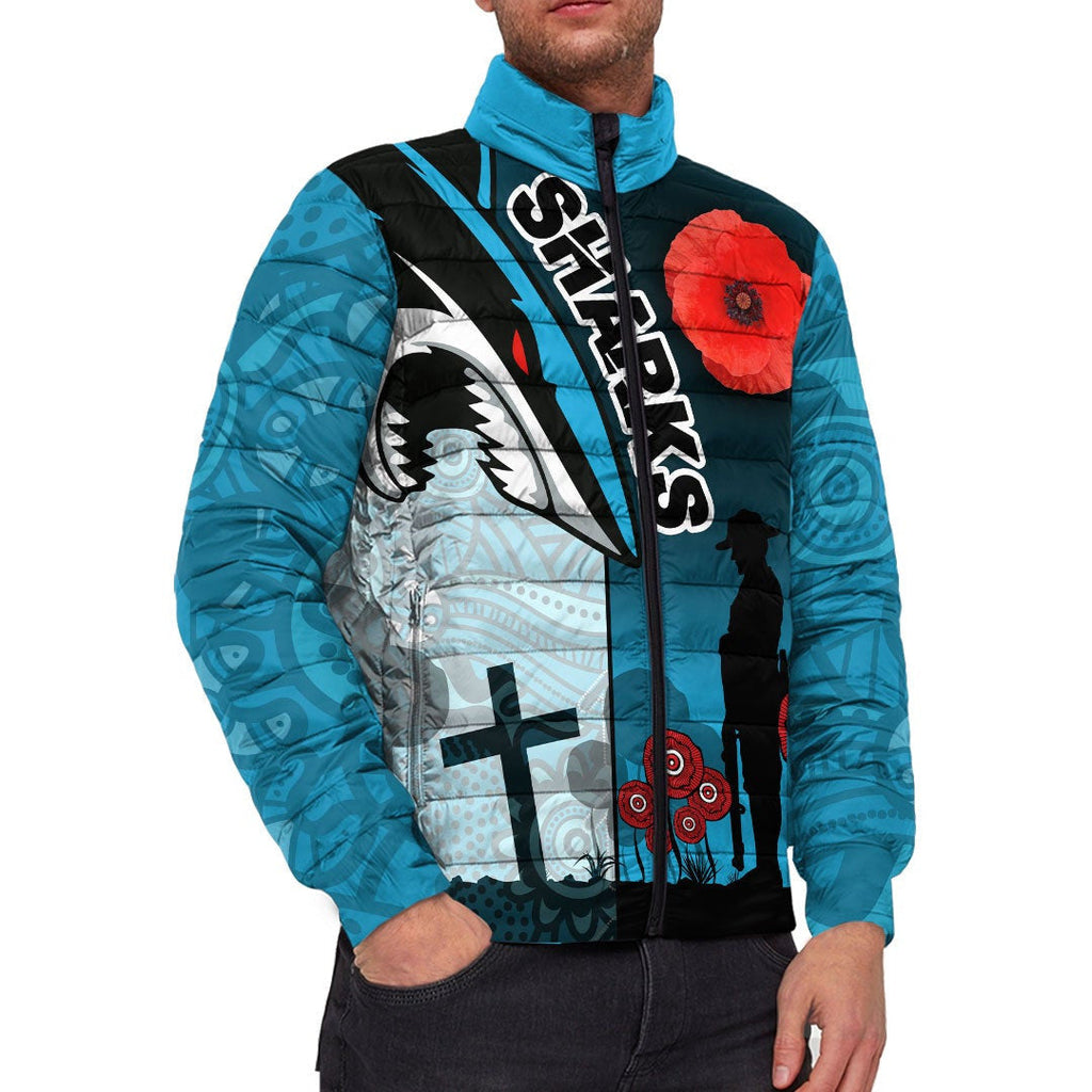 vibehoodie-jackets-cronulla-sutherland-sharks-anzac-day-new-rugby-team-padded-jackets