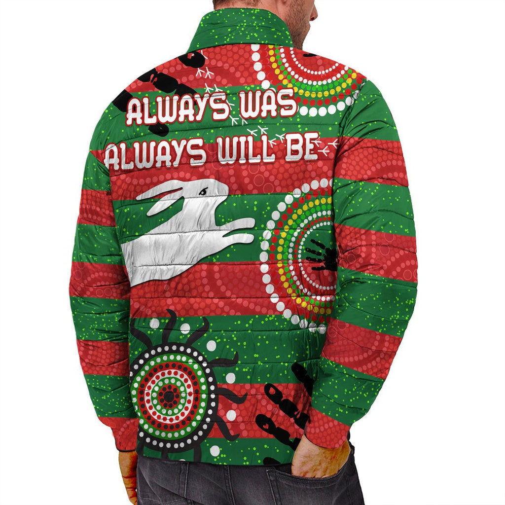 vibehoodie-jackets-south-sydney-rabbitohs-indigenous-special-rugby-team-padded-jackets