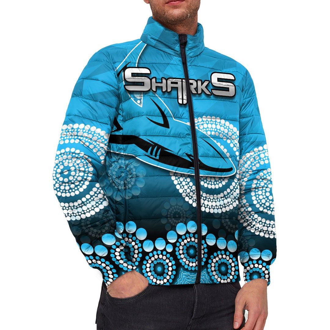 vibehoodie-jackets-cronulla-sutherland-sharks-anzac-day-rugby-team-padded-jackets