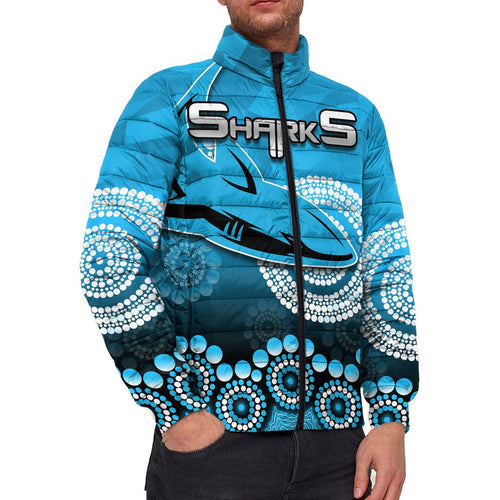 vibehoodie-jackets-cronulla-sutherland-sharks-anzac-day-rugby-team-padded-jackets