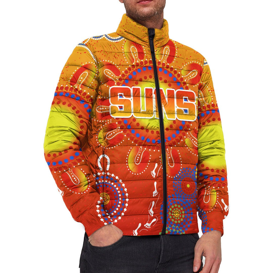 vibehoodie-jackets-gold-coast-suns-indigenous-football-team-padded-jackets