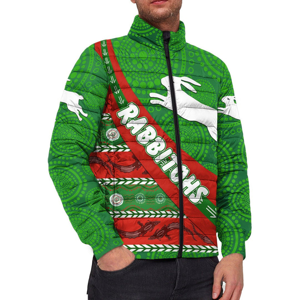 vibehoodie-jackets-south-sydney-rabbitohs-indigenous-aboriginal-rugby-team-padded-jackets