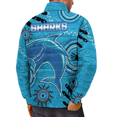 vibehoodie-jackets-cronulla-sutherland-sharks-rugby-team-padded-jackets