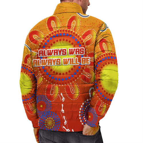 vibehoodie-jackets-custom-gold-coast-suns-indigenous-football-team-padded-jackets