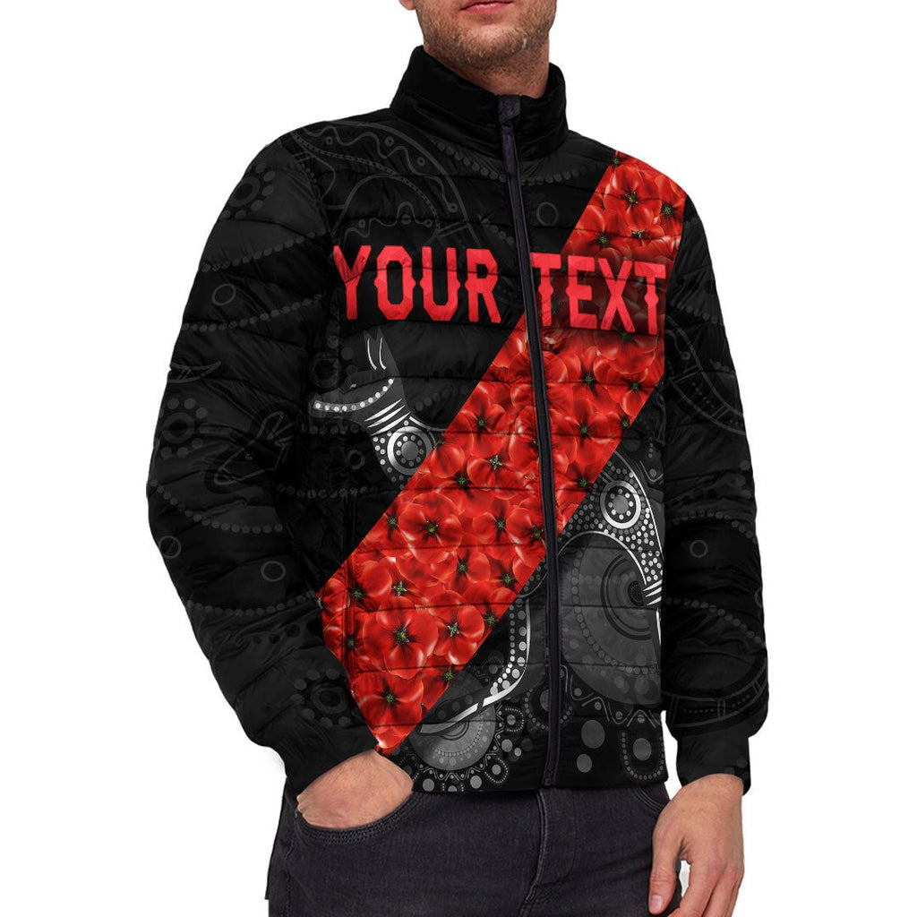 vibehoodie-jackets-custom-essendon-bombers-indigenous-poppy-flower-football-team-padded-jackets