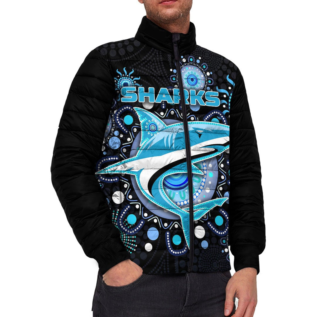 vibehoodie-jackets-cronulla-sutherland-sharks-special-style-rugby-team-padded-jackets