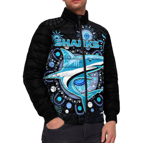 vibehoodie-jackets-cronulla-sutherland-sharks-special-style-rugby-team-padded-jackets