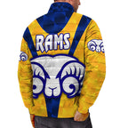 vibehoodie-jackets-adelaide-rams-yellow-rugby-team-padded-jackets