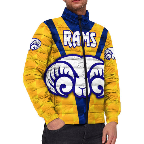 vibehoodie-jackets-adelaide-rams-yellow-rugby-team-padded-jackets