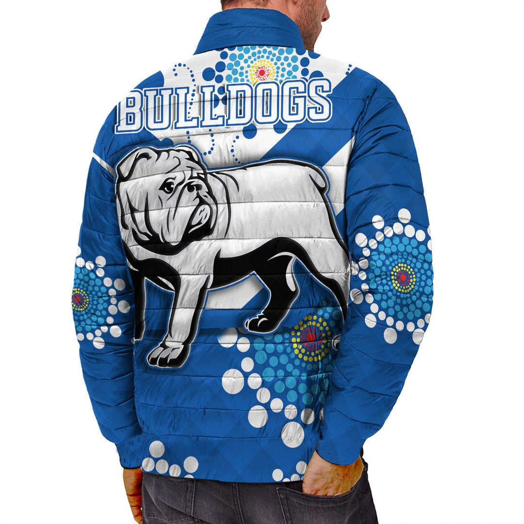 vibehoodie-jackets-custom-canterbury-bankstown-bulldogs-blue-indigenous-rugby-team-padded-jackets