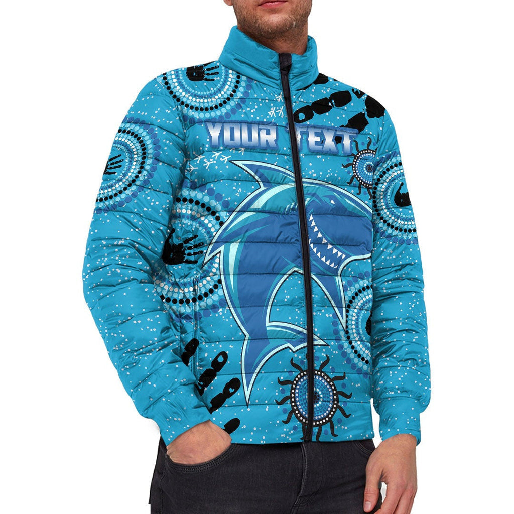 vibehoodie-jackets-custom-cronulla-sutherland-sharks-rugby-team-padded-jackets