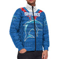 vibehoodie-jackets-cronulla-sutherland-sharks-simple-style-rugby-team-padded-jackets