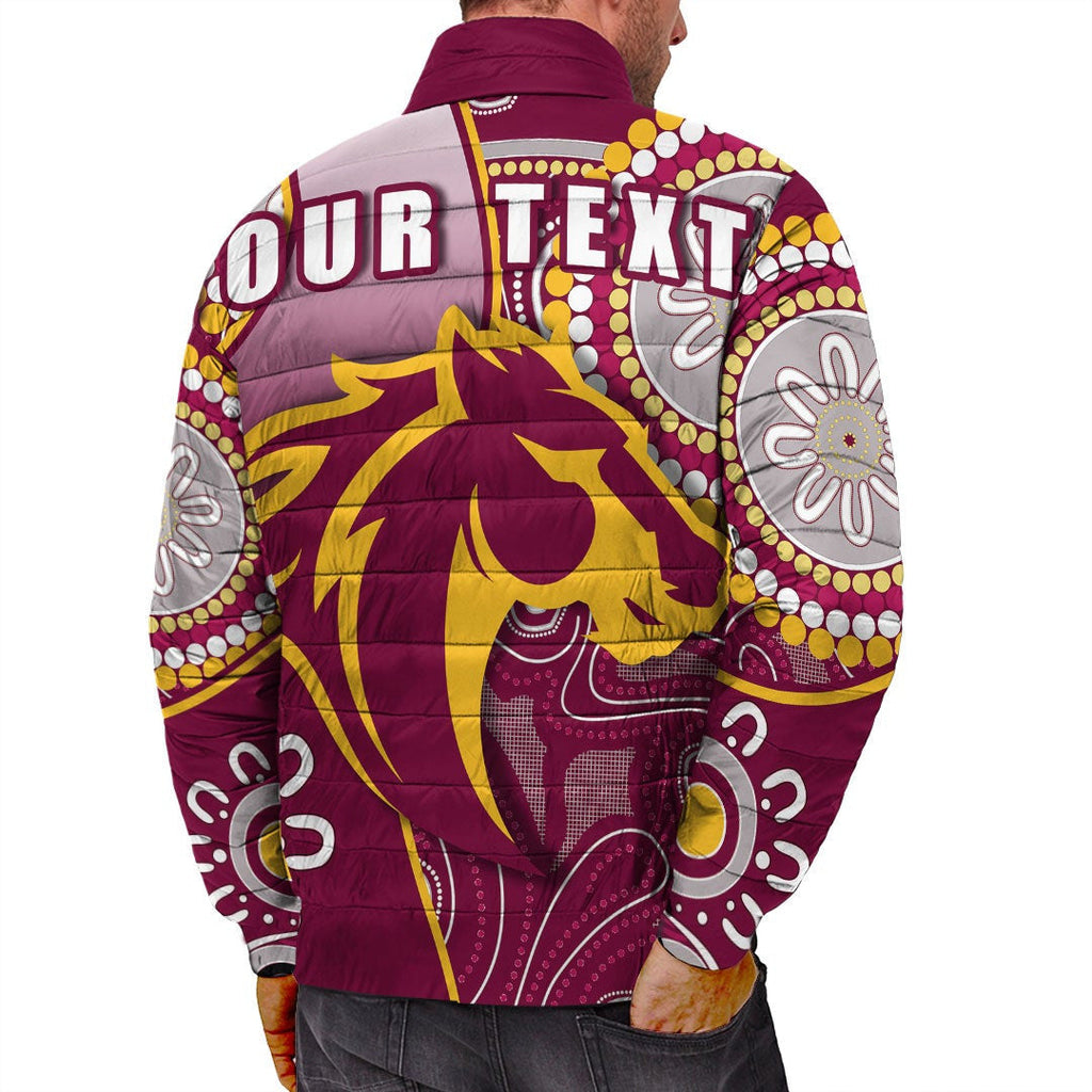 vibehoodie-jackets-custom-brisbane-broncos-indigenous-unique-rugby-team-padded-jackets