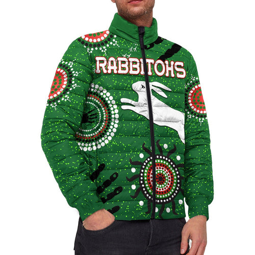 vibehoodie-jackets-south-sydney-rabbitohs-unique-indigenous-rugby-team-padded-jackets