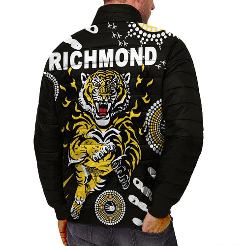vibehoodie-jackets-richmond-tigers-indigenous-football-team-padded-jackets