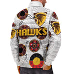 vibehoodie-jackets-custom-hawthorn-hawks-indigenous-white-version-football-team-padded-jackets
