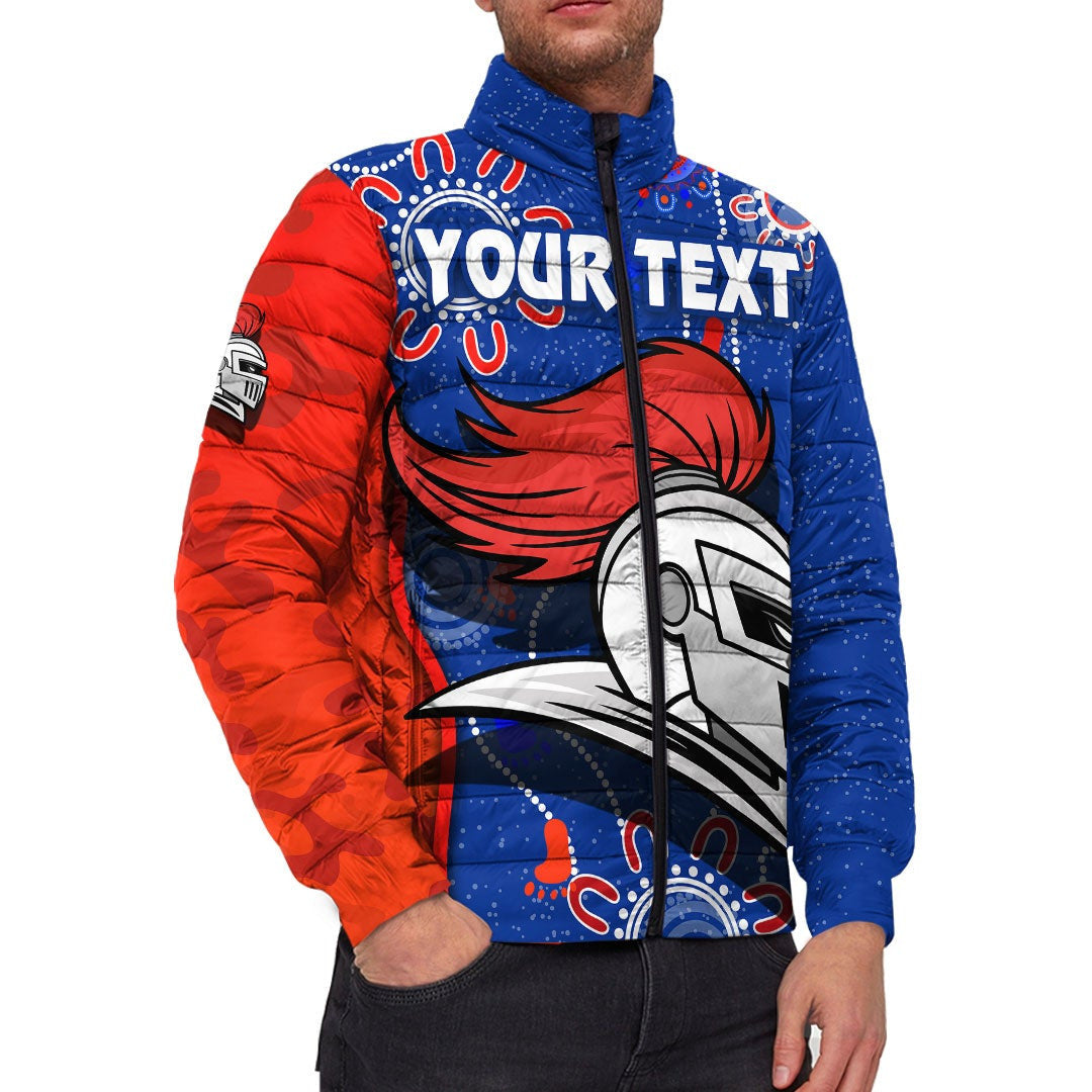 vibehoodie-jackets-custom-newcastle-knights-aboriginial-rugby-team-padded-jackets